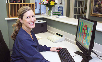 Office staff at Brush & Floss Dental Center in Stratford, CT.