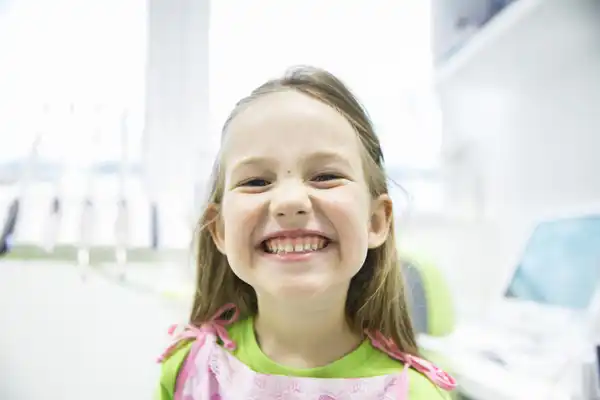 Smiling girl.